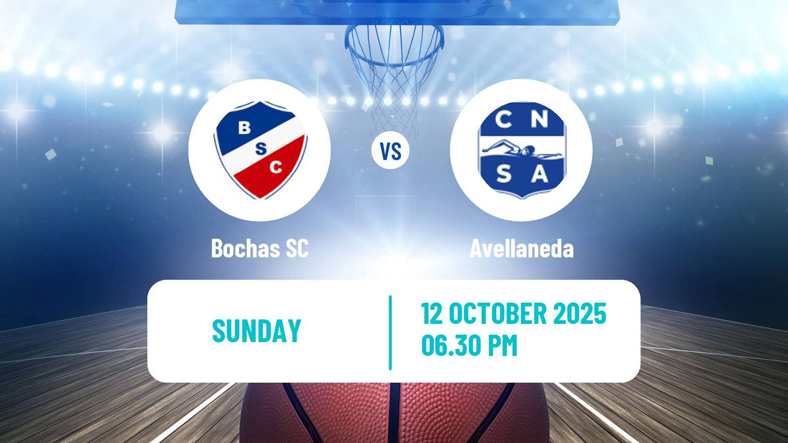 Basketball Argentinian Liga Femenina Basketball Bochas - Avellaneda