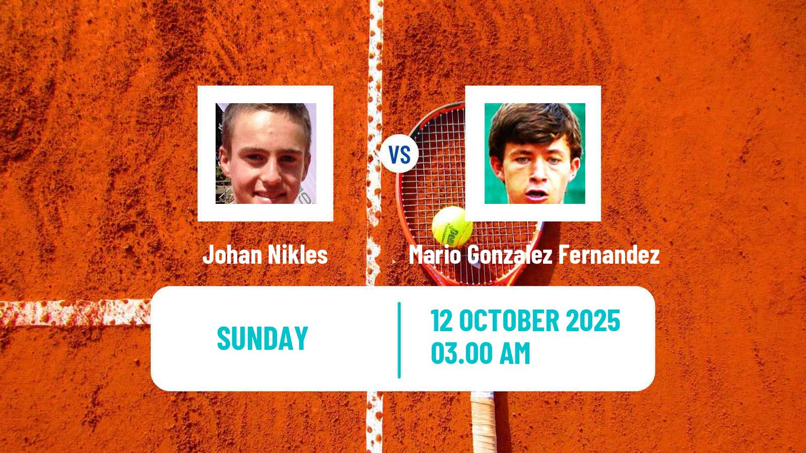 Tennis ITF M15 Heraklion 9 Men Johan Nikles - Mario Gonzalez Fernandez
