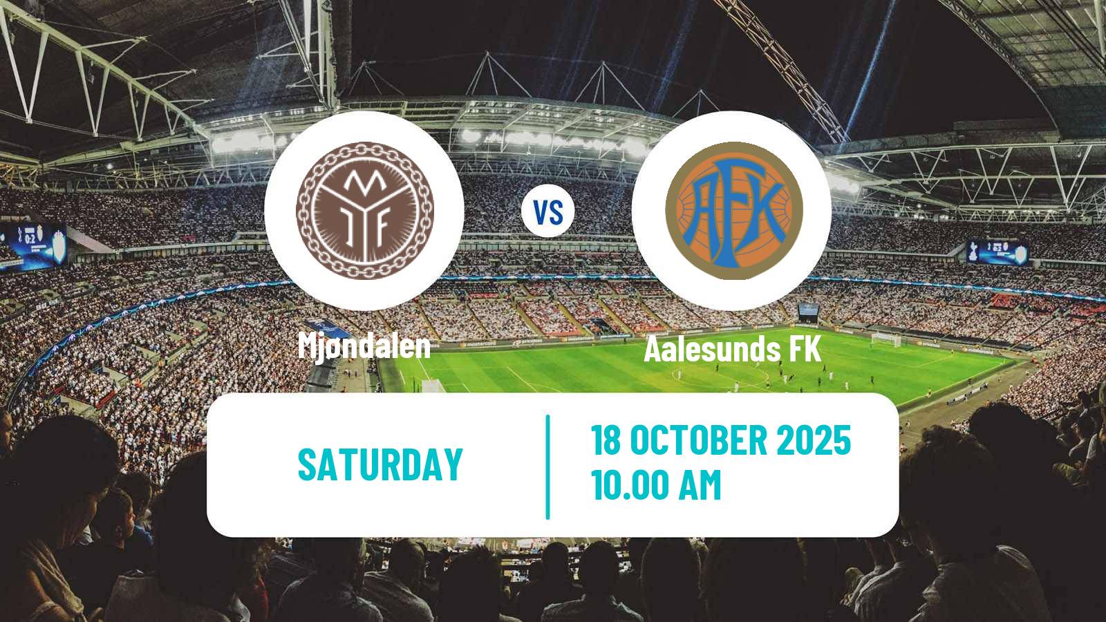 Soccer Norwegian Adeccoligaen Mjøndalen - Aalesunds