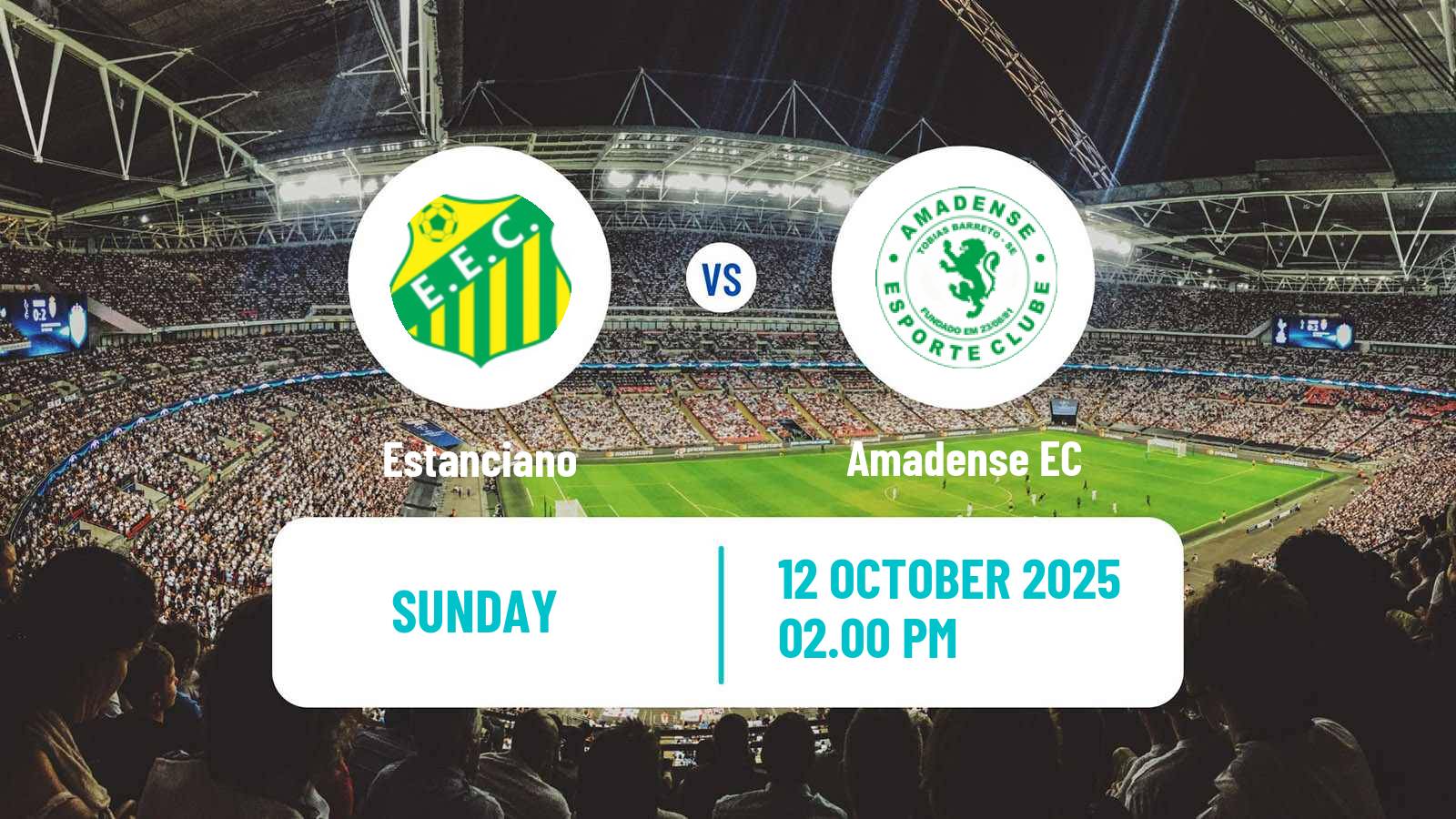 Soccer Brazilian Sergipano 3 Estanciano - Amadense