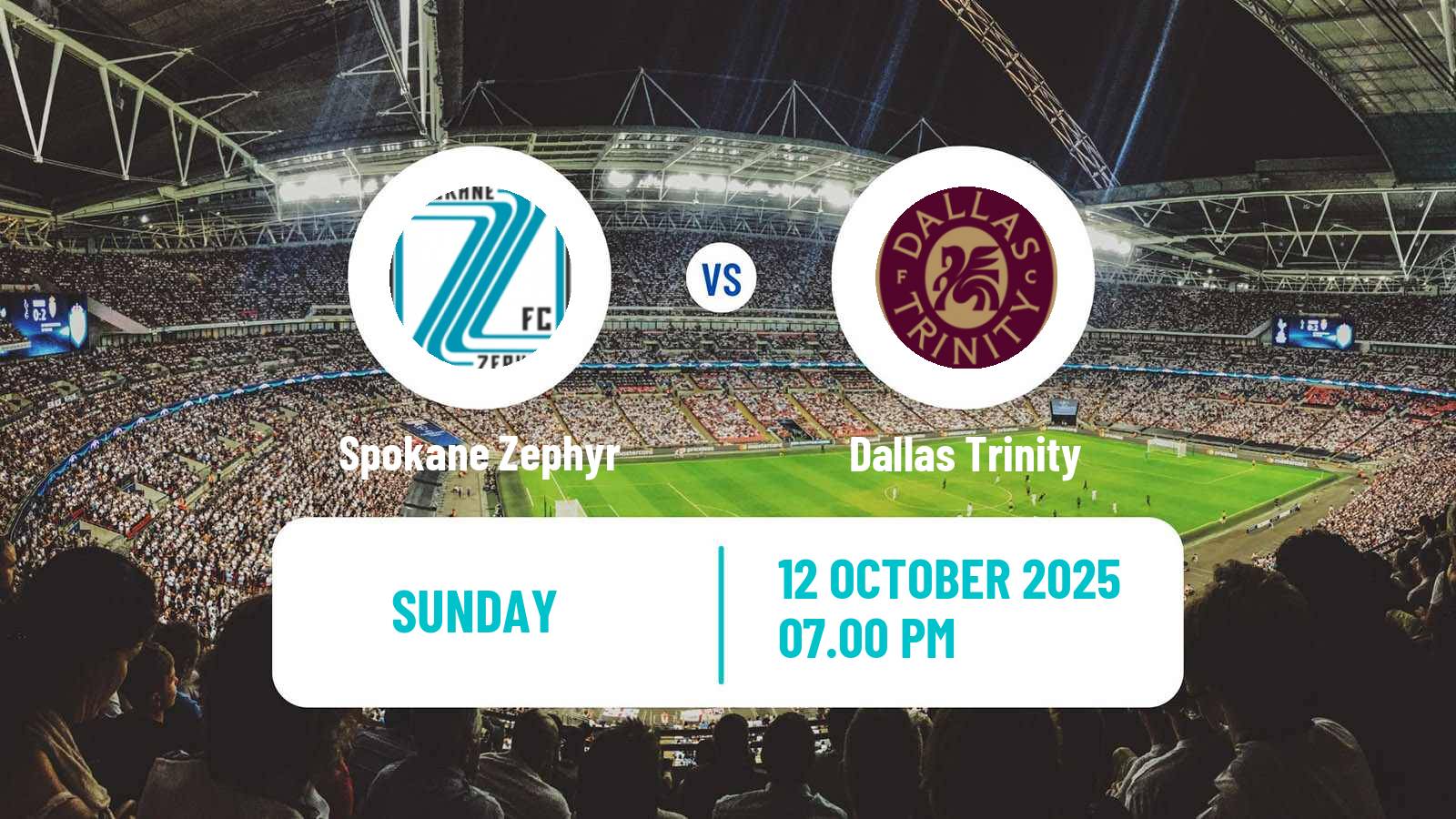 Soccer USL Super League Women Spokane Zephyr - Dallas Trinity