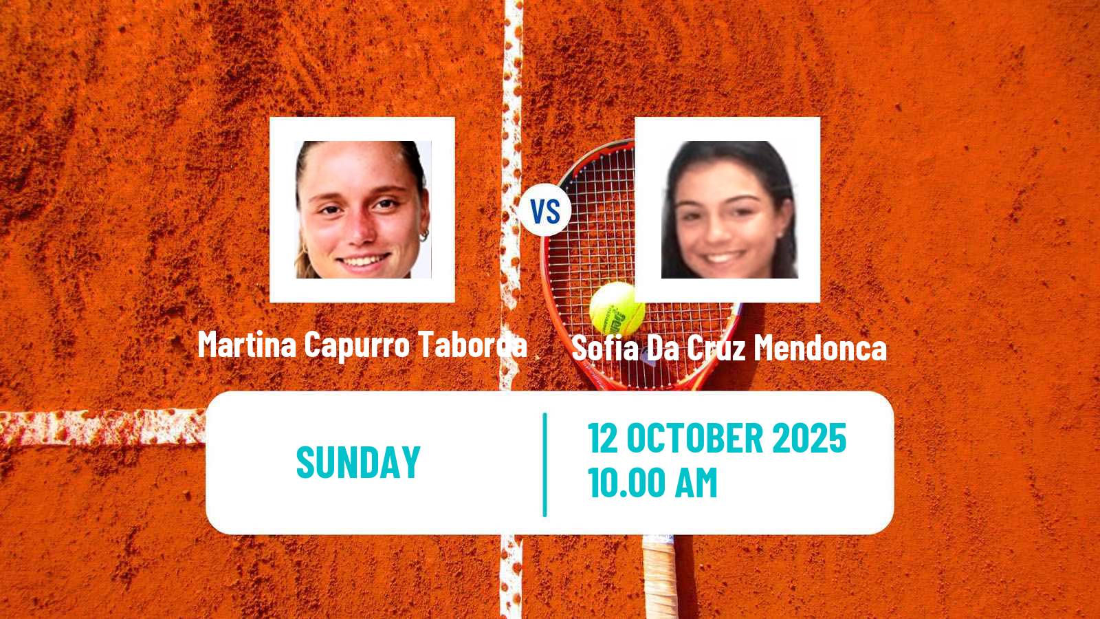 Tennis Rio De Janeiro Challenger Women Martina Capurro Taborda - Sofia Da Cruz Mendonca