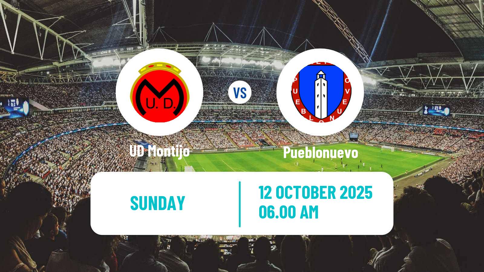 Soccer Spanish Tercera RFEF - Group 14 Montijo - Pueblonuevo