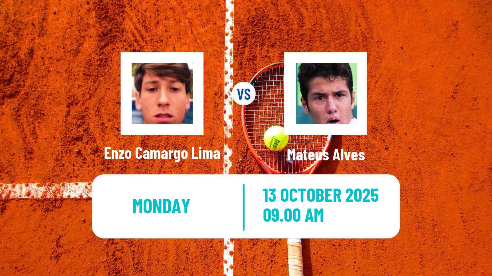 Tennis Curitiba Challenger Men Enzo Camargo Lima - Mateus Alves