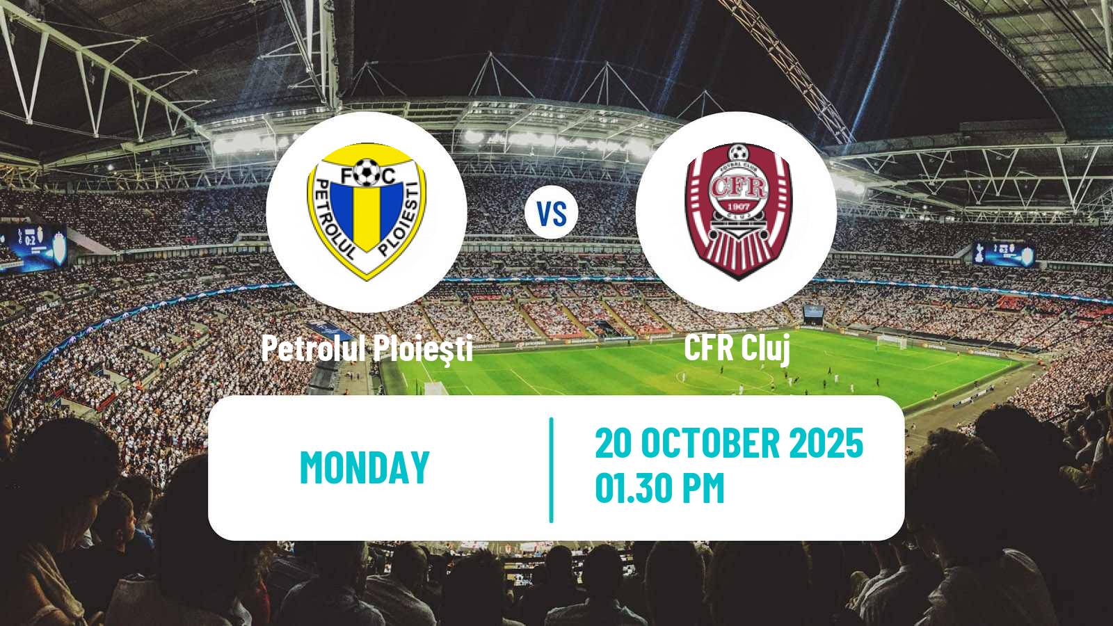 Soccer Romanian Liga 1 Petrolul Ploieşti - CFR Cluj