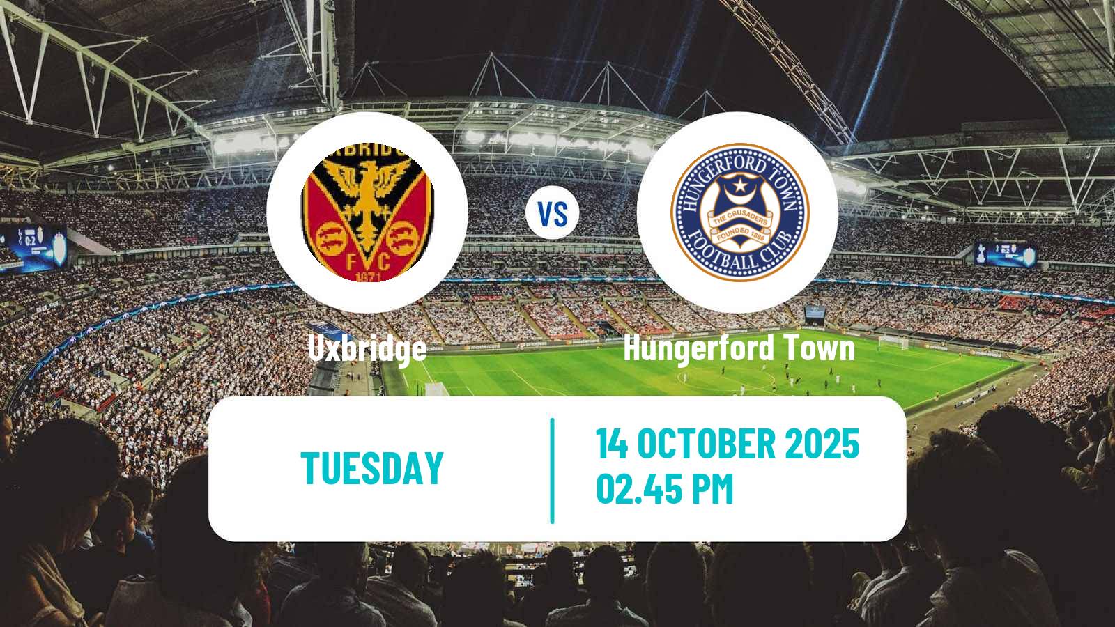 Soccer English Southern League South Division Uxbridge - Hungerford Town