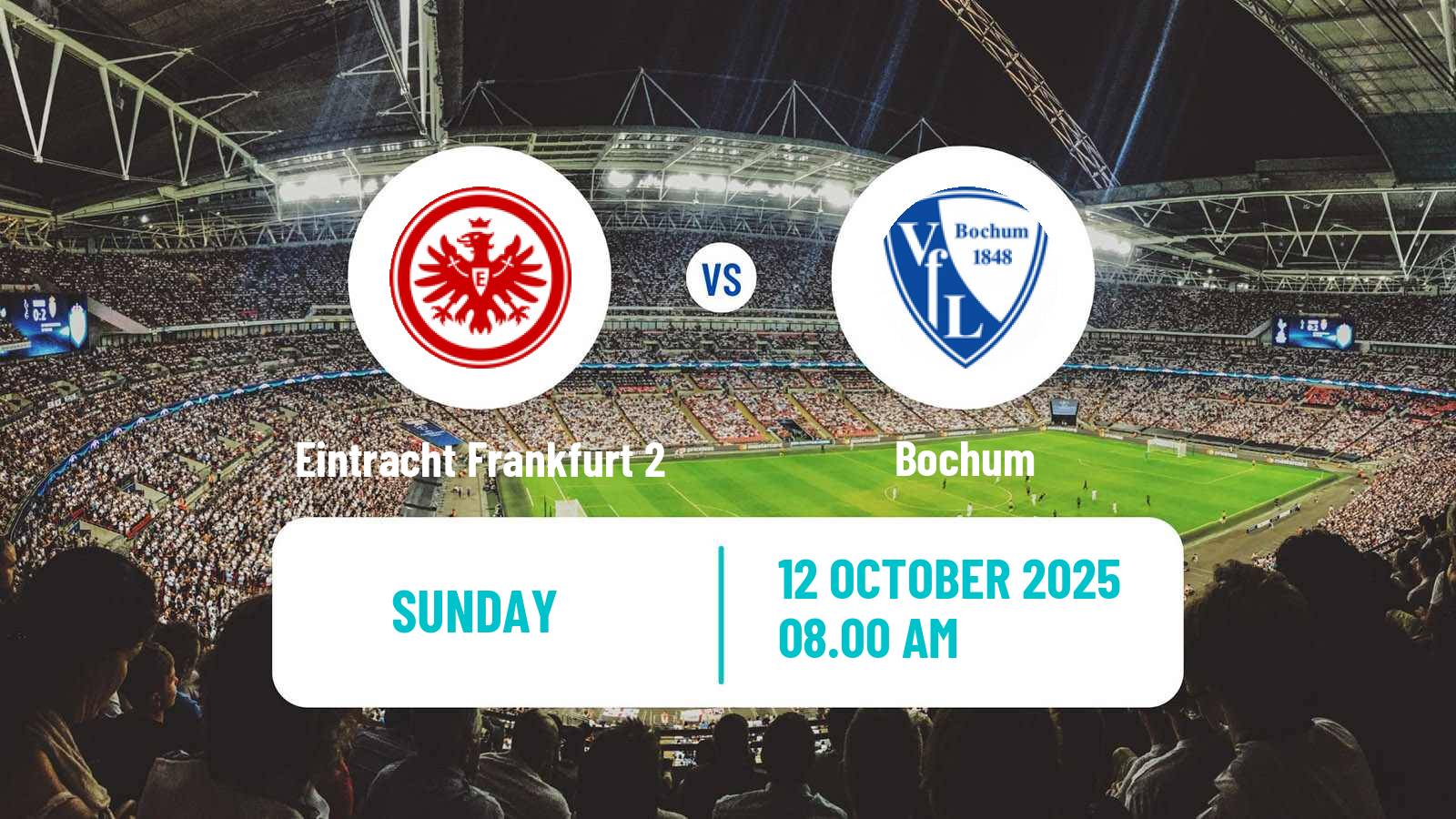 Soccer German 2 Bundesliga Women Eintracht Frankfurt 2 - Bochum