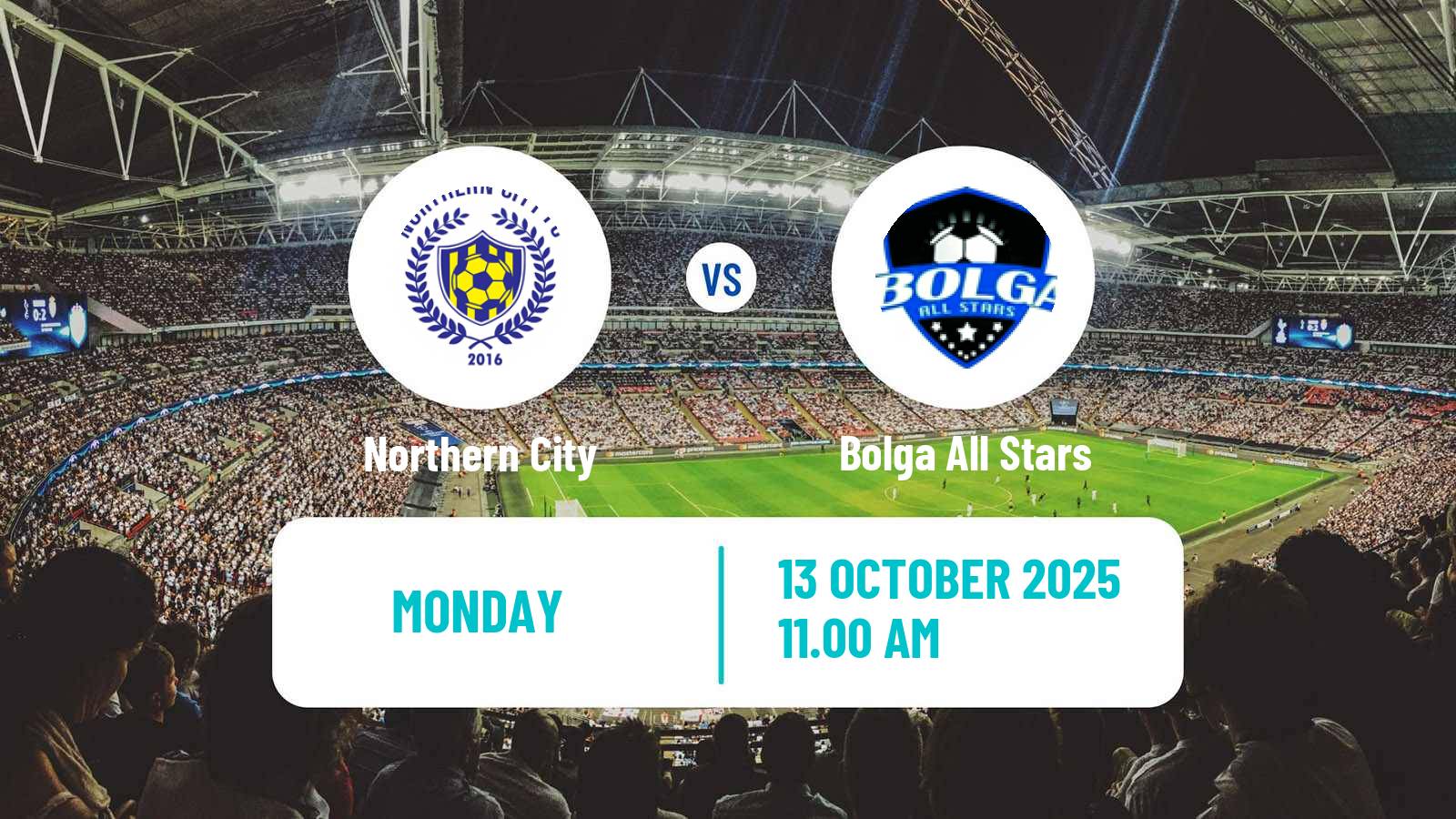 Soccer Ghanaian Division One League Northern City - Bolga All Stars