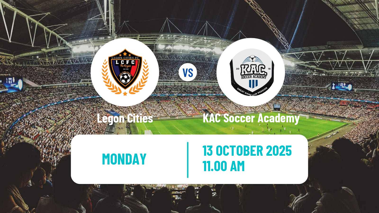 Soccer Ghanaian Division One League Legon Cities - KAC Soccer Academy