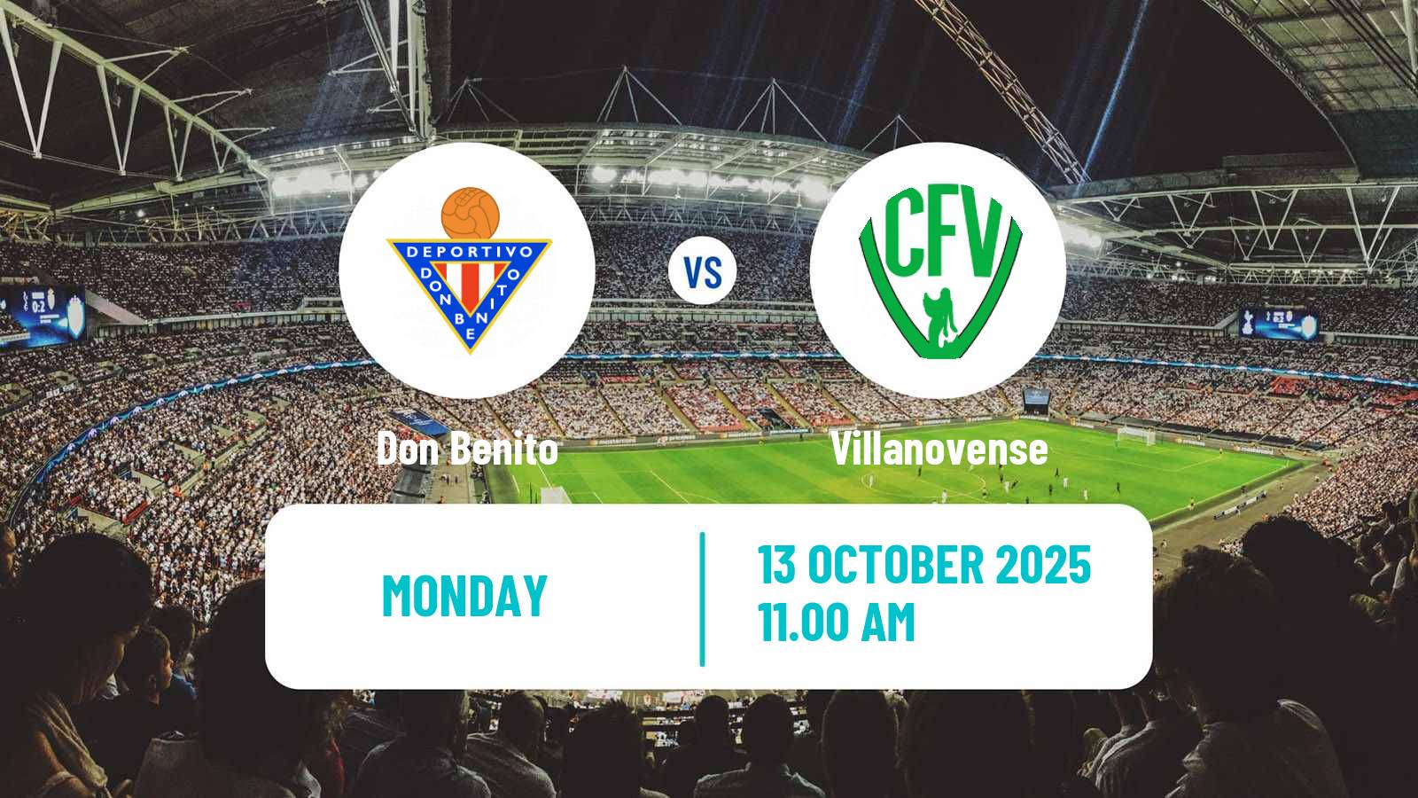 Soccer Spanish Tercera RFEF - Group 14 Don Benito - Villanovense