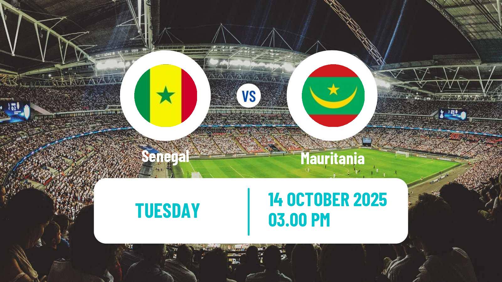 Soccer FIFA World Cup Senegal - Mauritania