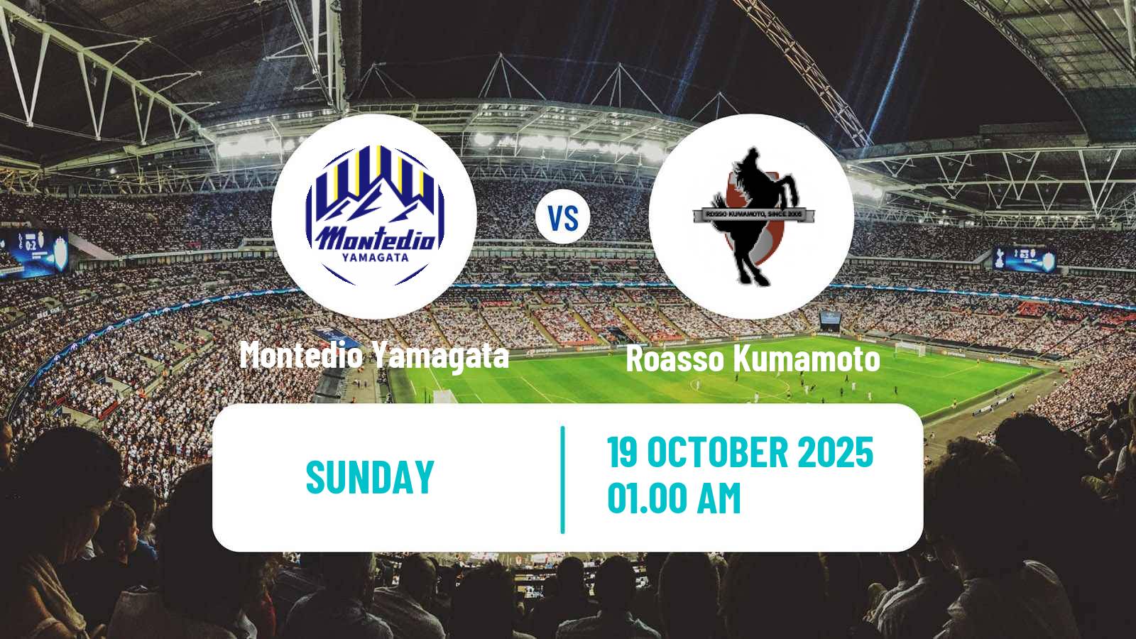 Soccer Japan J2 League Montedio Yamagata - Roasso Kumamoto