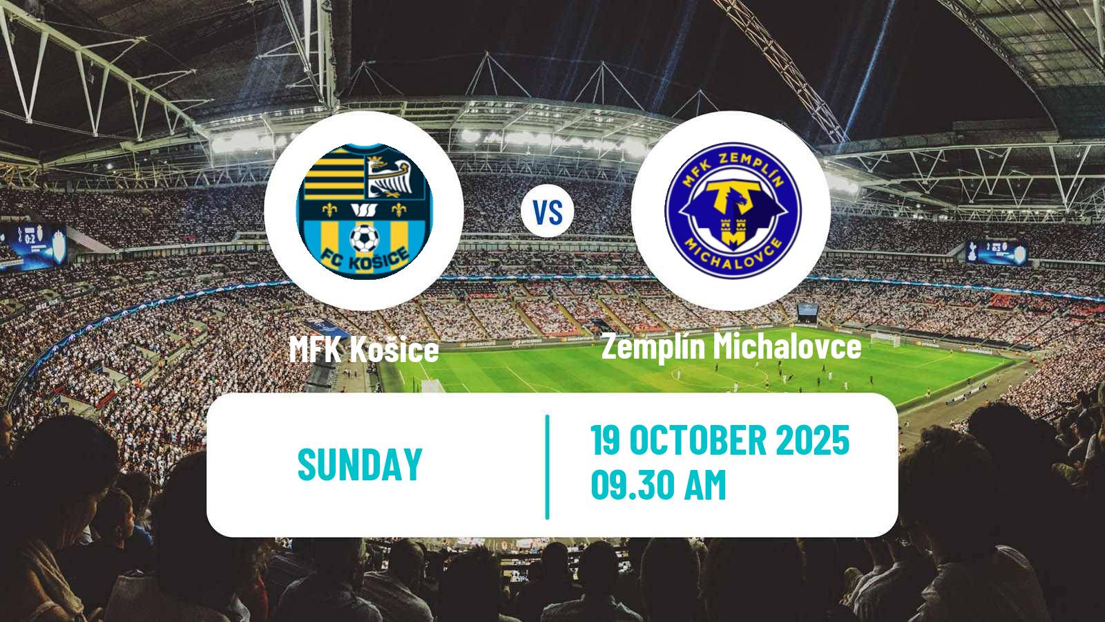 Soccer Slovak Superliga MFK Košice - Zemplín Michalovce