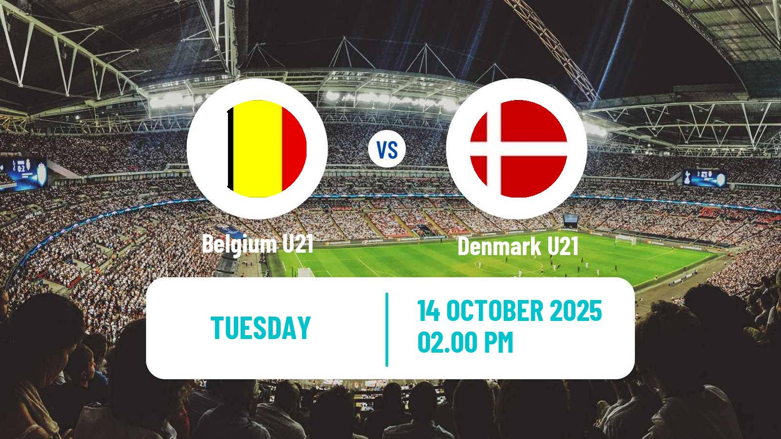 Soccer UEFA Euro U21 Belgium U21 - Denmark U21