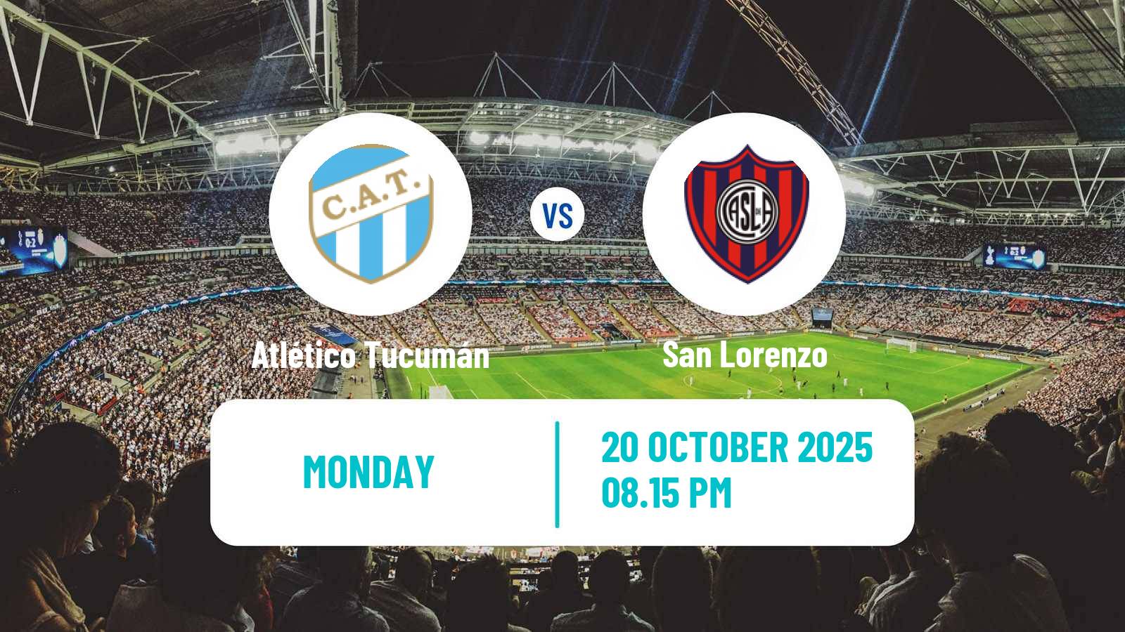 Soccer Argentinian Liga Profesional Atlético Tucumán - San Lorenzo