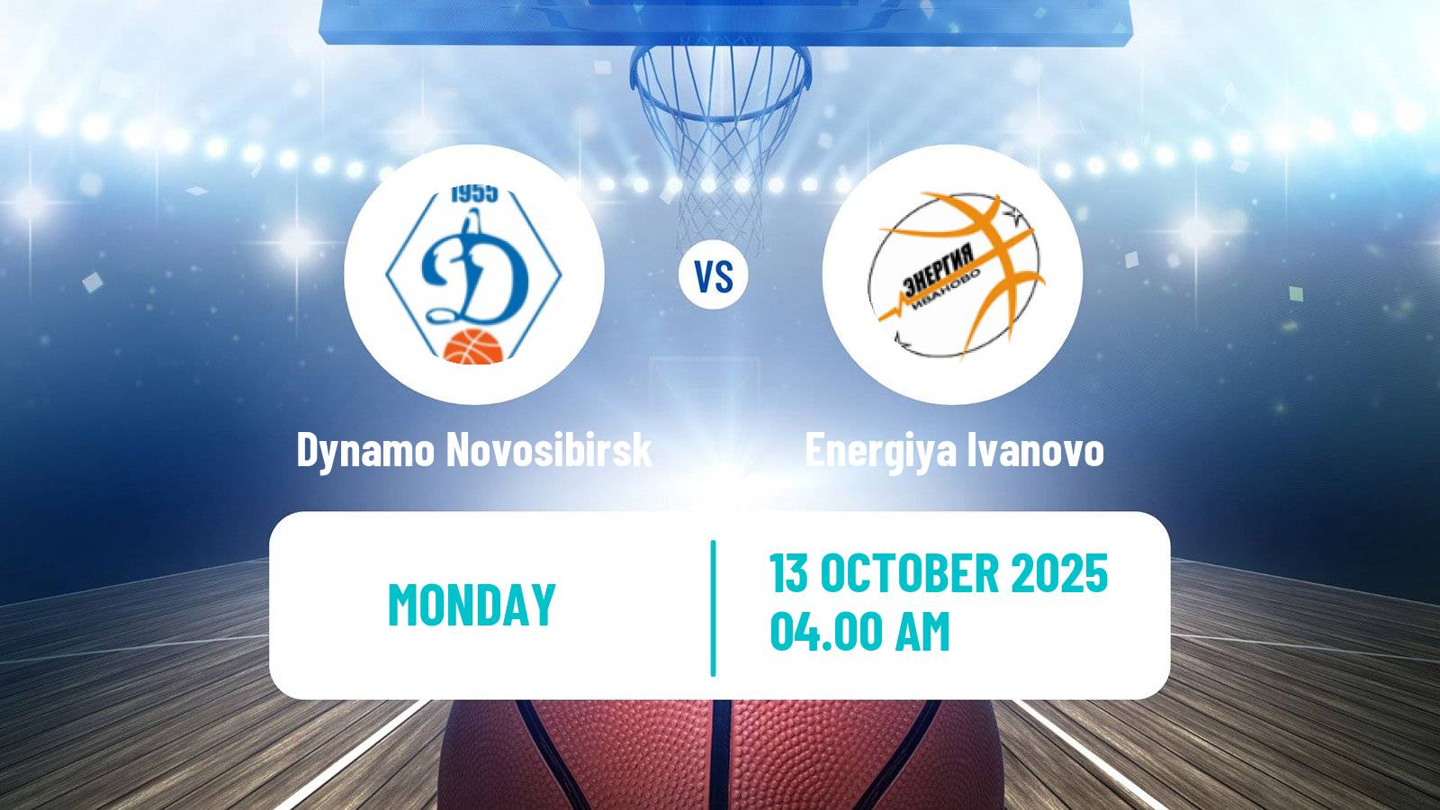Basketball Russian Premier League Basketball Women Dynamo Novosibirsk - Energiya Ivanovo