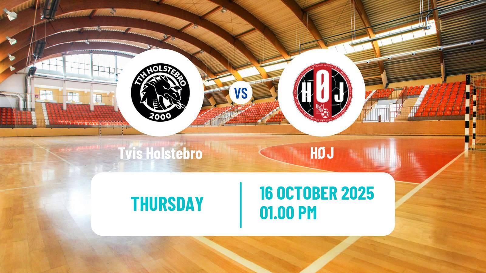 Handball Danish Handbold Ligaen Tvis Holstebro - HØJ