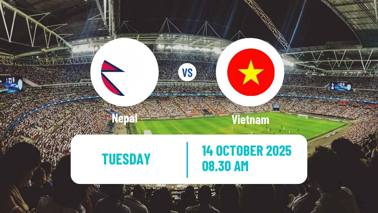 Soccer Asian Cup Nepal - Vietnam