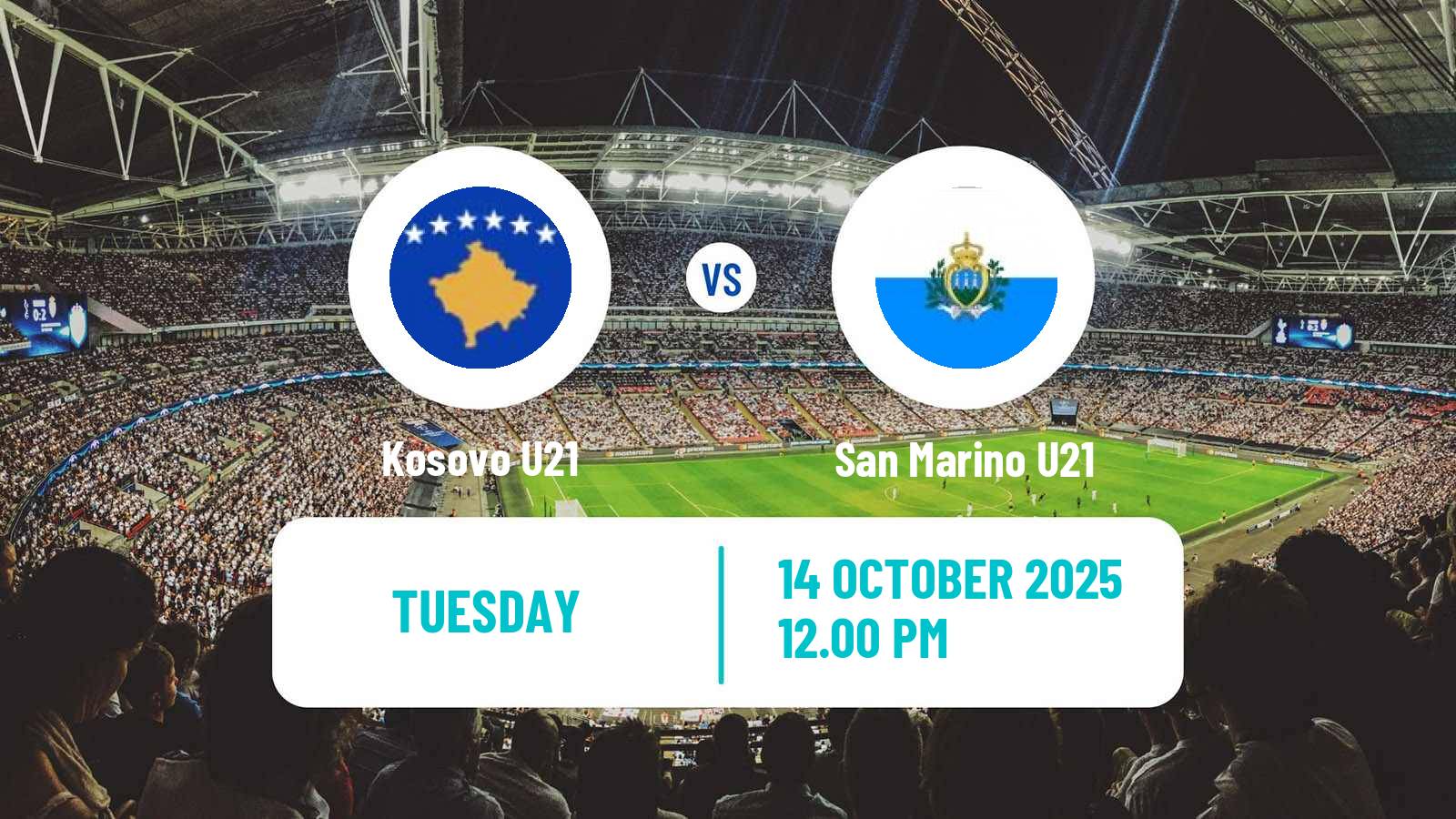 Soccer UEFA Euro U21 Kosovo U21 - San Marino U21