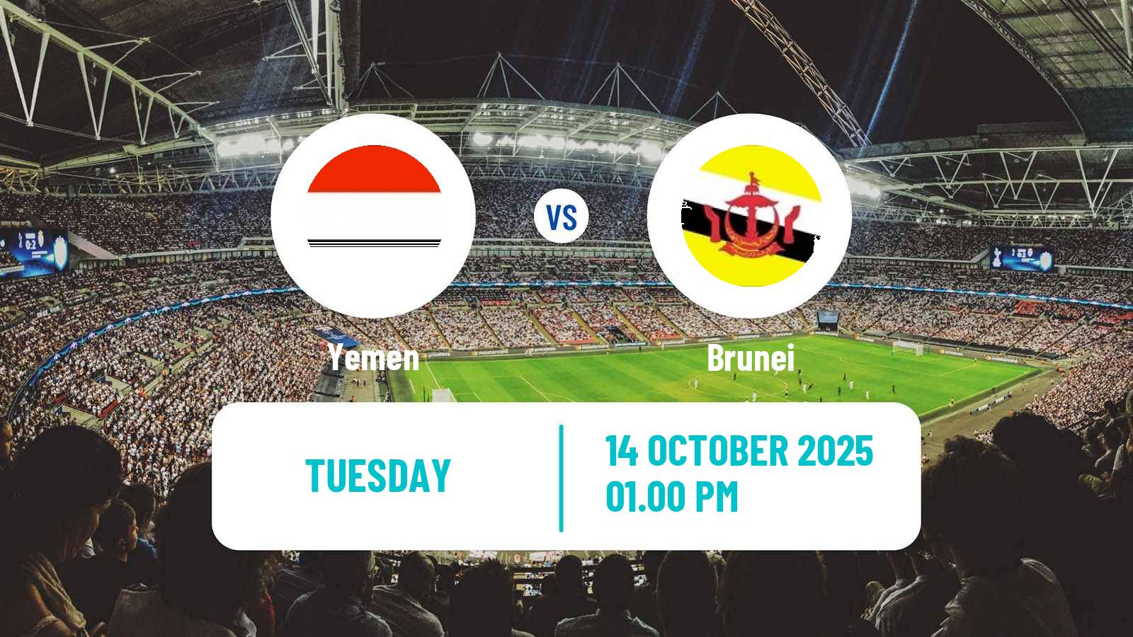 Soccer Asian Cup Yemen - Brunei