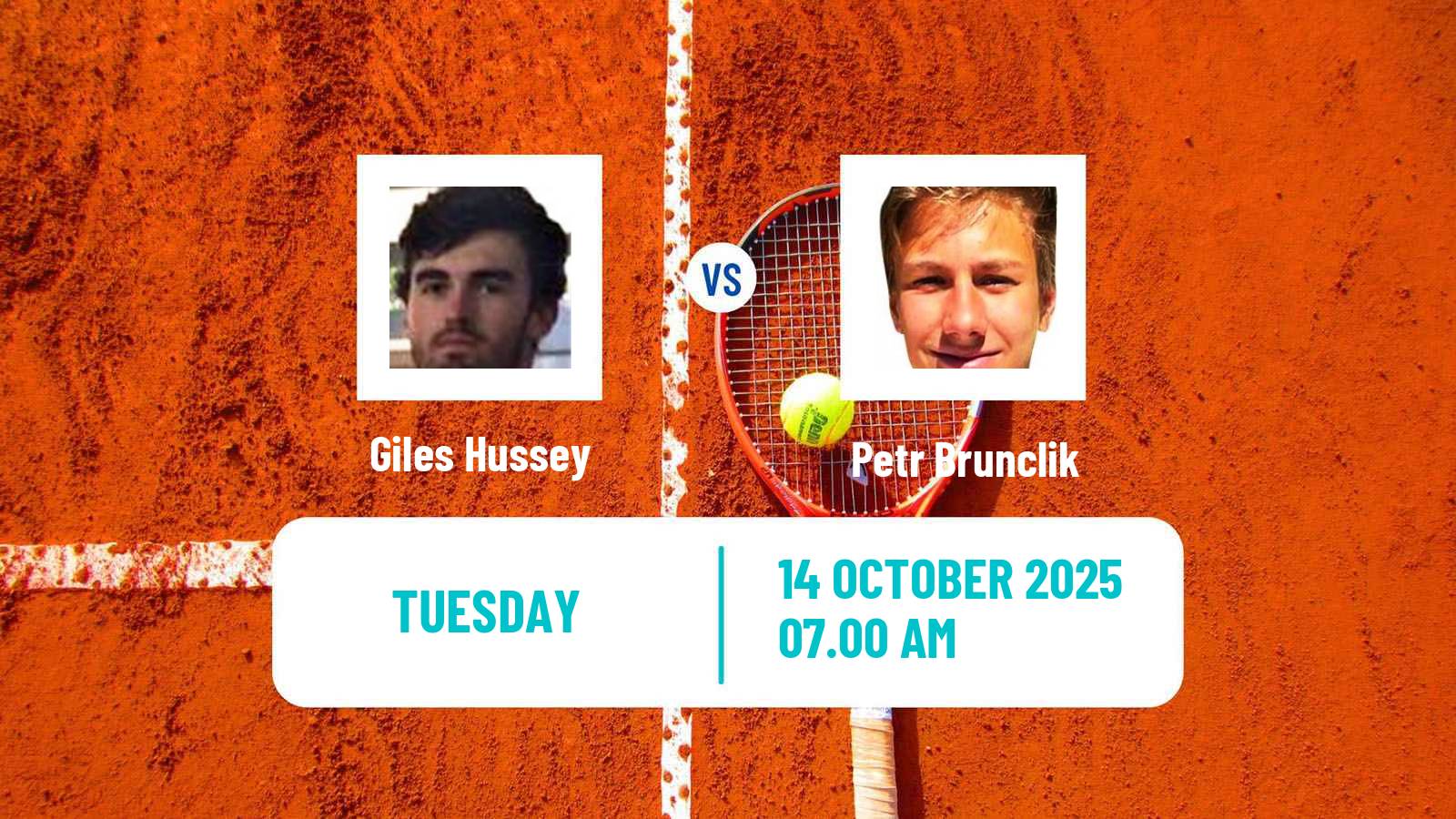 Tennis Hersonissos 6 Challenger Men Giles Hussey - Petr Brunclik