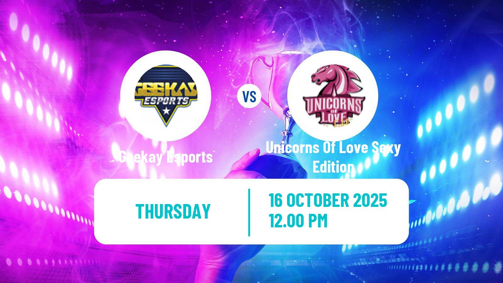 Esports League Of Legends Emea Masters Geekay Esports - Unicorns Of Love Sexy Edition