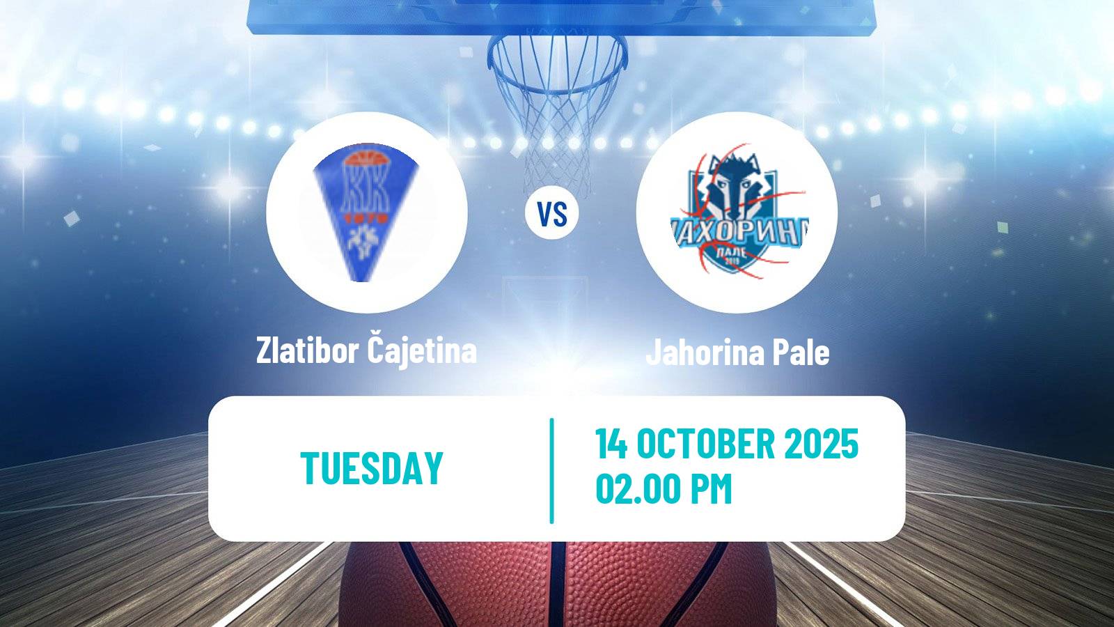 Basketball Adriatic League 2 Zlatibor Čajetina - Jahorina Pale