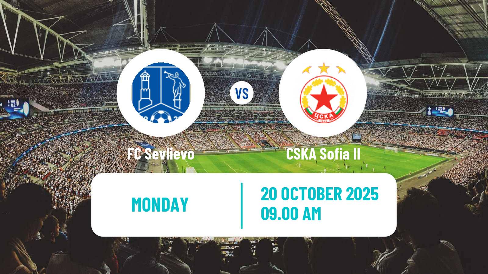 Soccer Bulgarian Vtora Liga Sevlievo - CSKA Sofia II