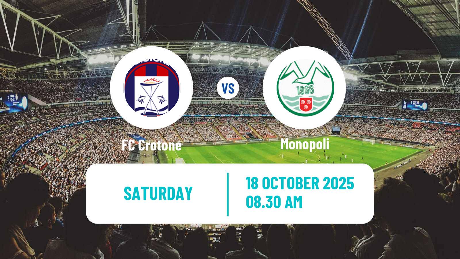 Soccer Italian Serie C Group C Crotone - Monopoli