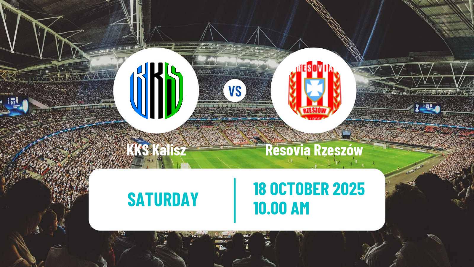 Soccer Polish Division 2 KKS Kalisz - Resovia Rzeszów