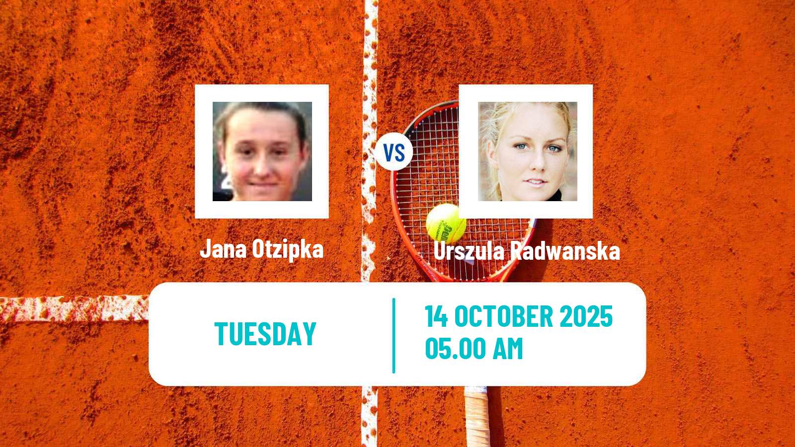 Tennis ITF W50 Cherbourg En Cotentin Women Jana Otzipka - Urszula Radwanska