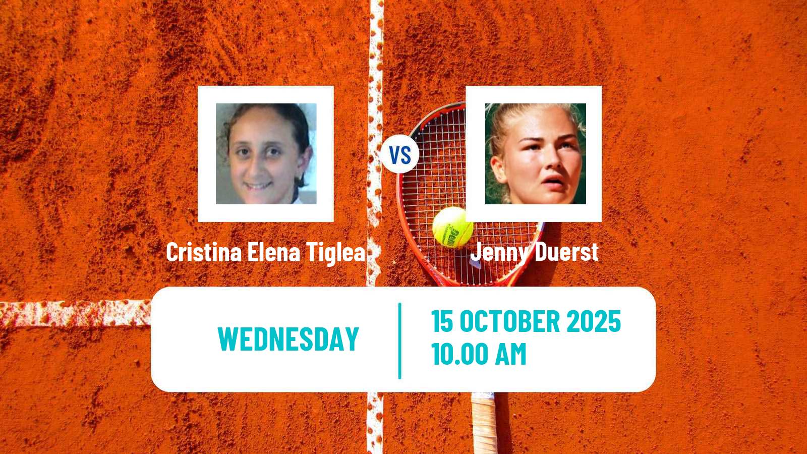 Tennis ITF W35 Quebec City Women Cristina Elena Tiglea - Jenny Duerst