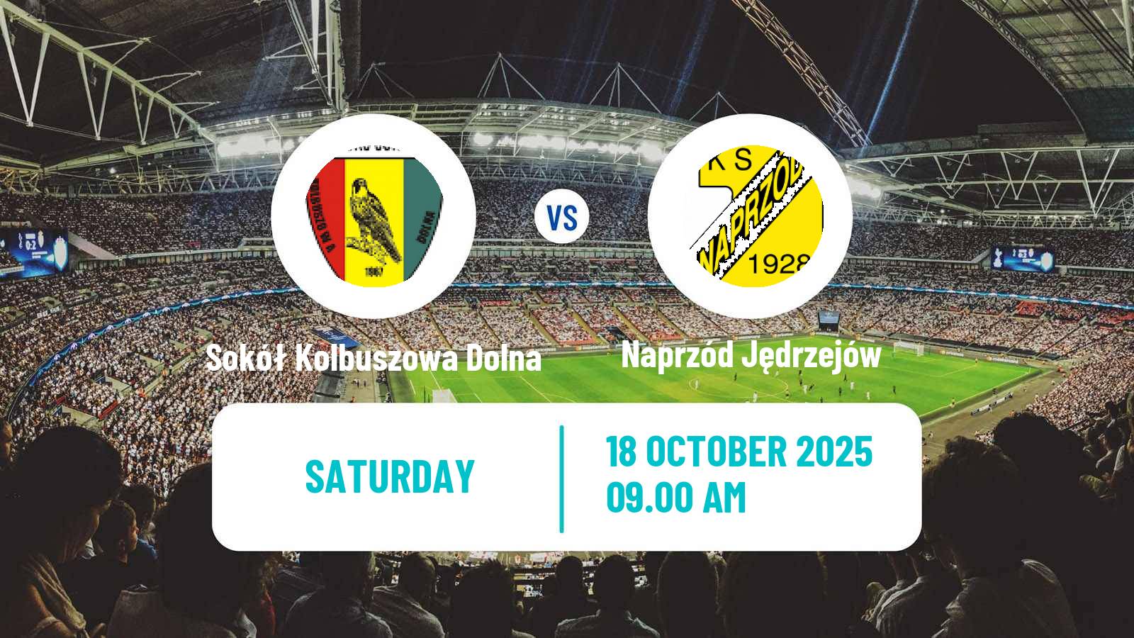 Soccer Polish Division 3 - Group IV Sokół Kolbuszowa Dolna - Naprzód Jędrzejów