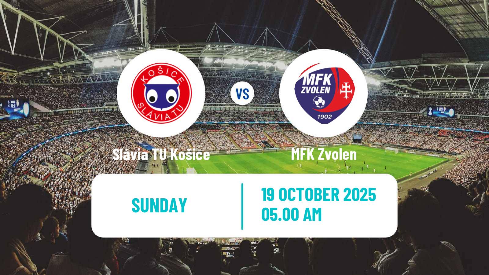 Soccer Slovak 2 Liga Slávia TU Košice - Zvolen