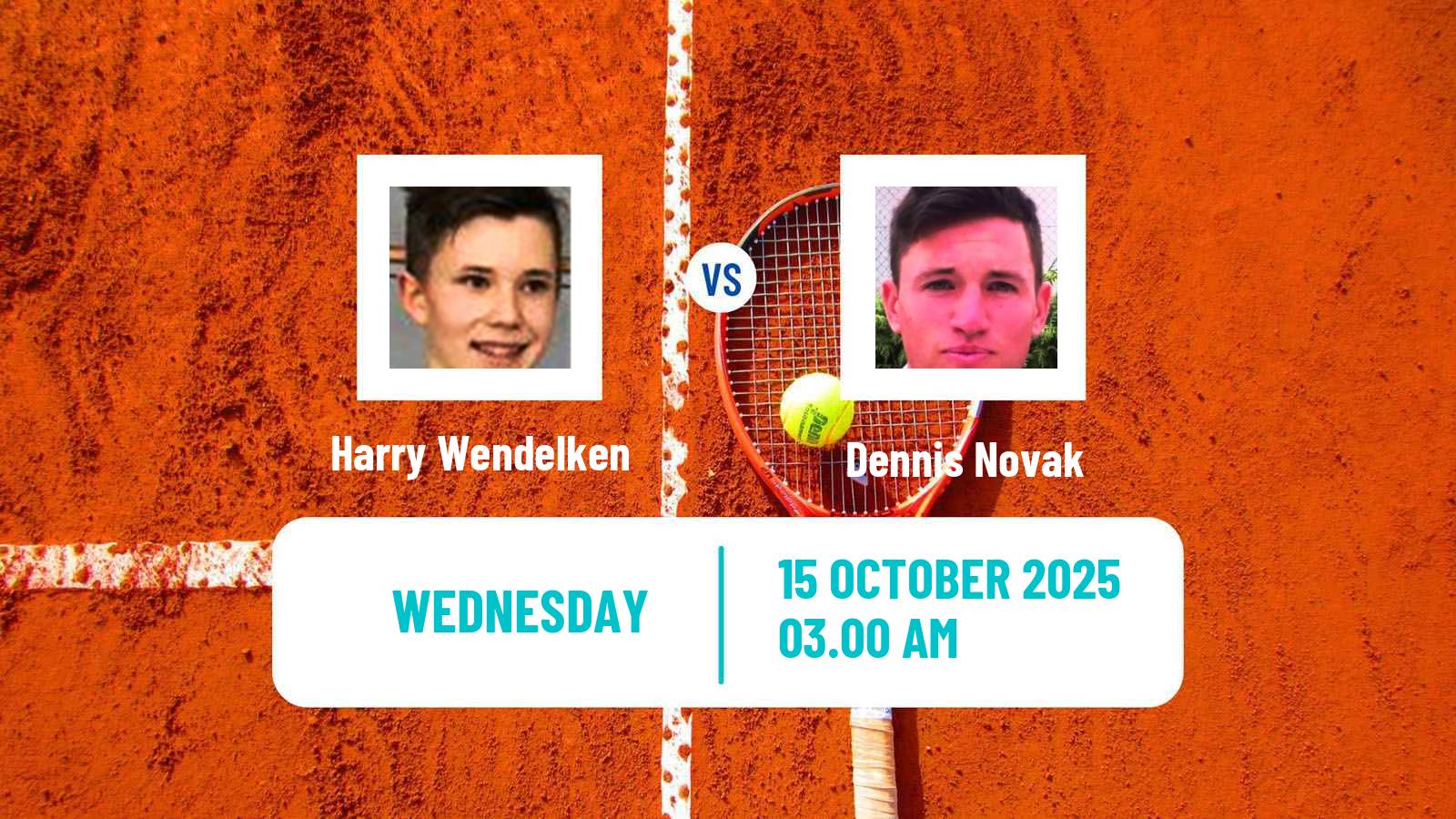 Tennis Hersonissos 6 Challenger Men Harry Wendelken - Dennis Novak