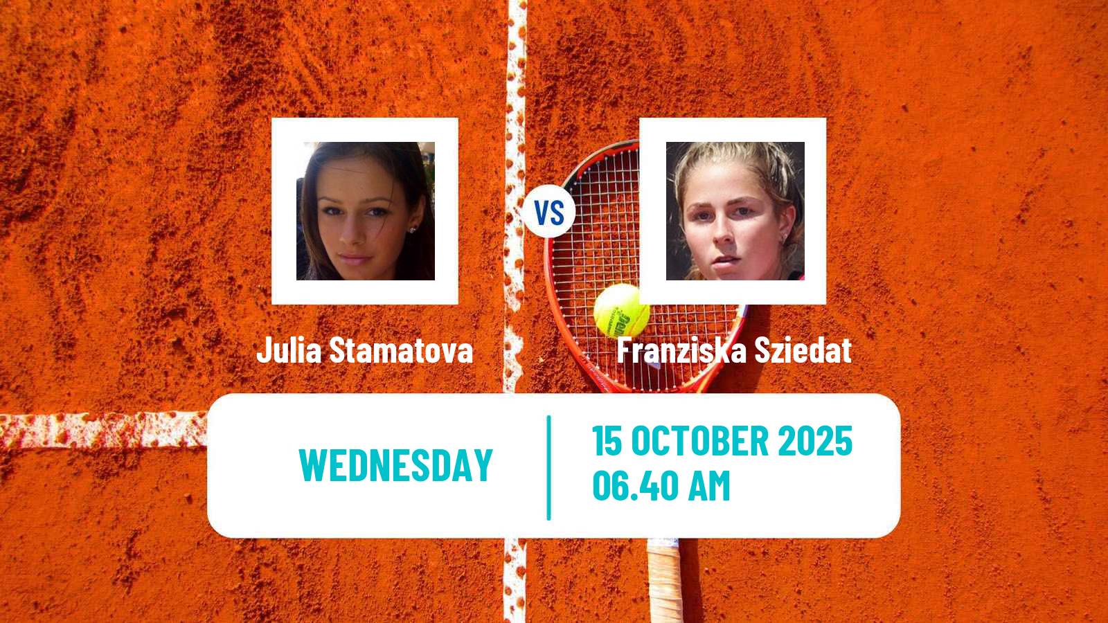 Tennis ITF W35 Heraklion 2 Women Julia Stamatova - Franziska Sziedat