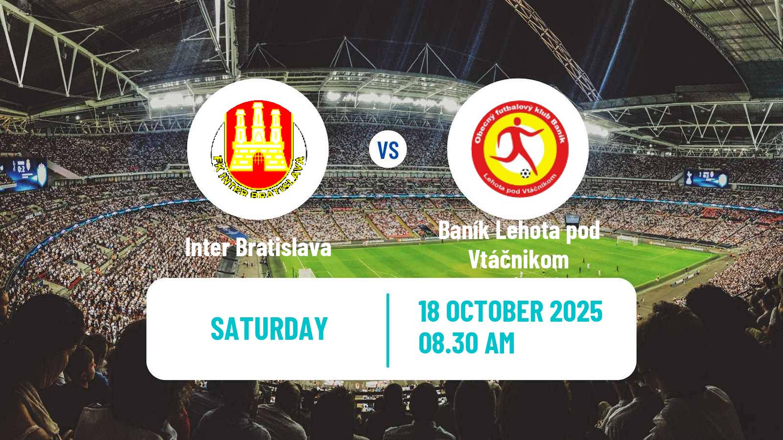 Soccer Slovak 2 Liga Inter Bratislava - Baník Lehota pod Vtáčnikom