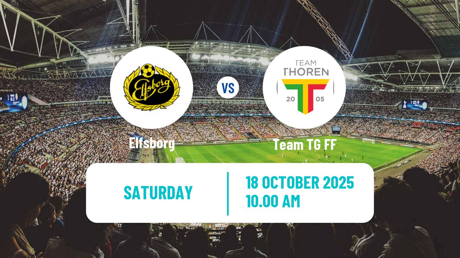 Soccer Swedish Elitettan Women Elfsborg - Team TG FF
