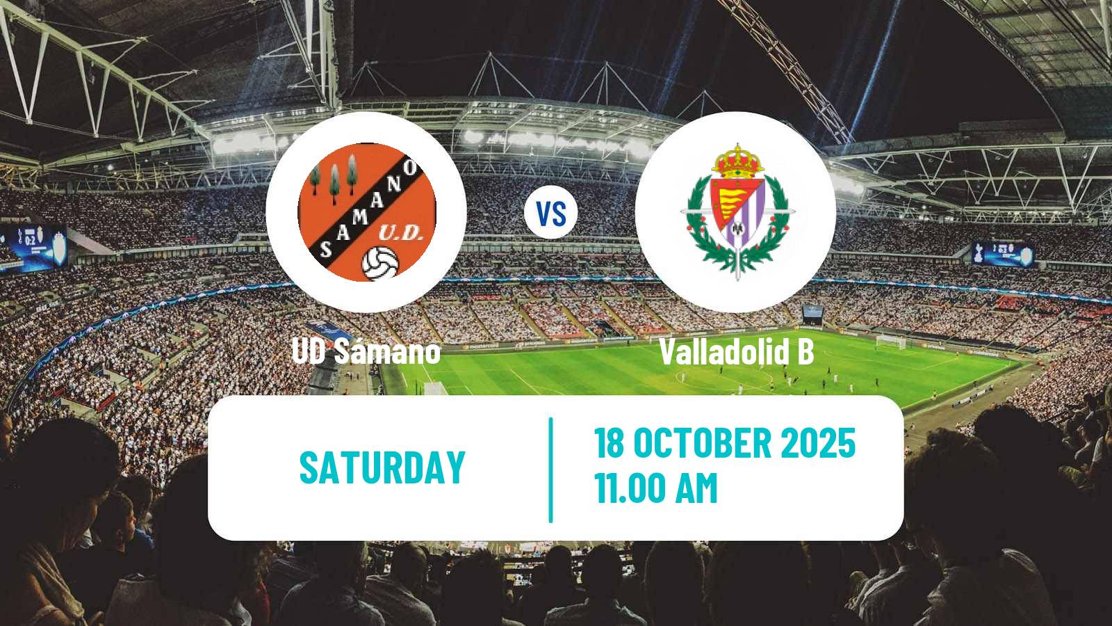 Soccer Spanish Segunda RFEF - Group 1 Sámano - Valladolid B