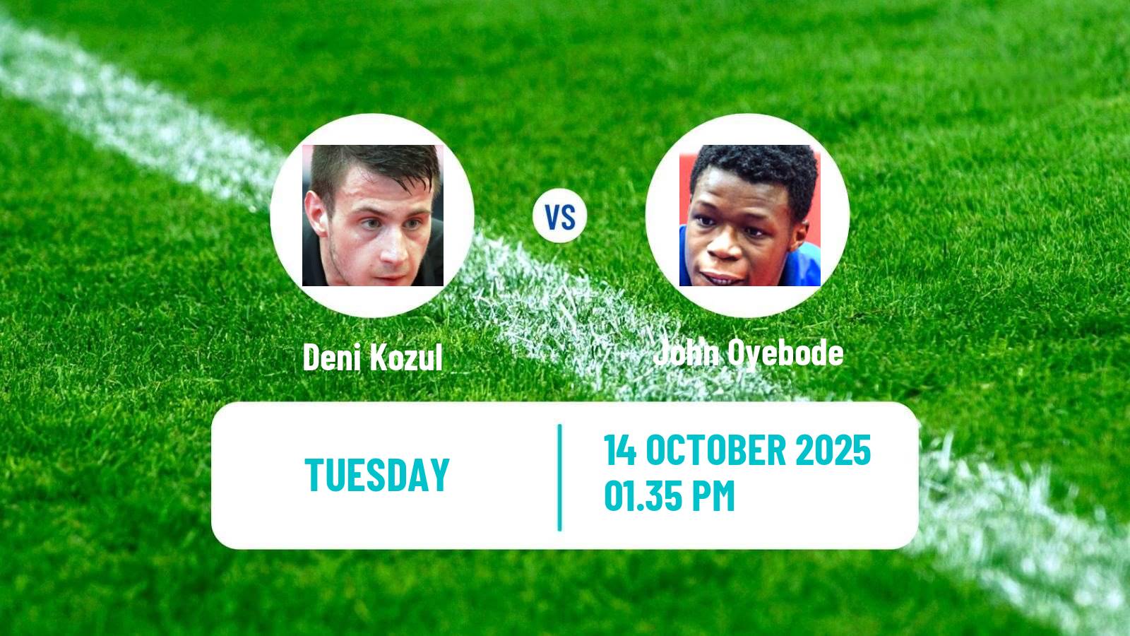 Table tennis European Championships Teams Men Deni Kozul - John Oyebode