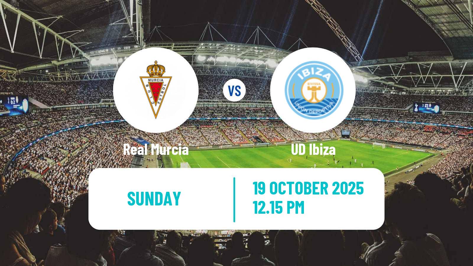 Soccer Spanish Primera RFEF Group 2 Real Murcia - Ibiza