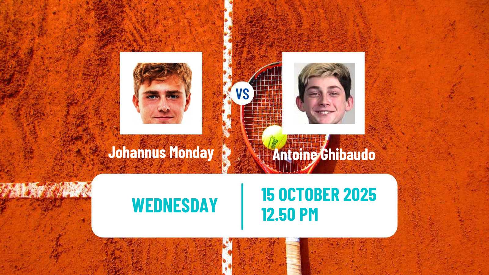 Tennis Lincoln Challenger Men Johannus Monday - Antoine Ghibaudo