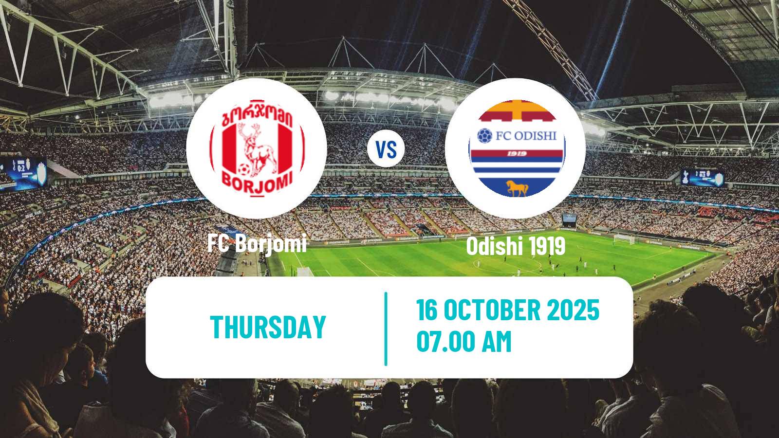 Soccer Georgian Liga 3 Borjomi - Odishi 1919