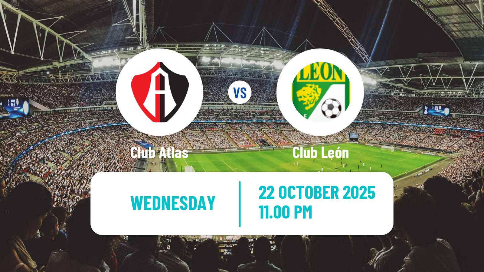 Soccer Mexican Liga MX Atlas - Club León