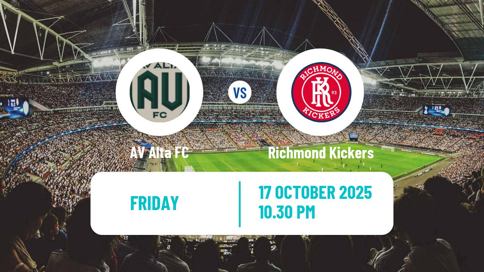 Soccer USL League One AV Alta - Richmond Kickers