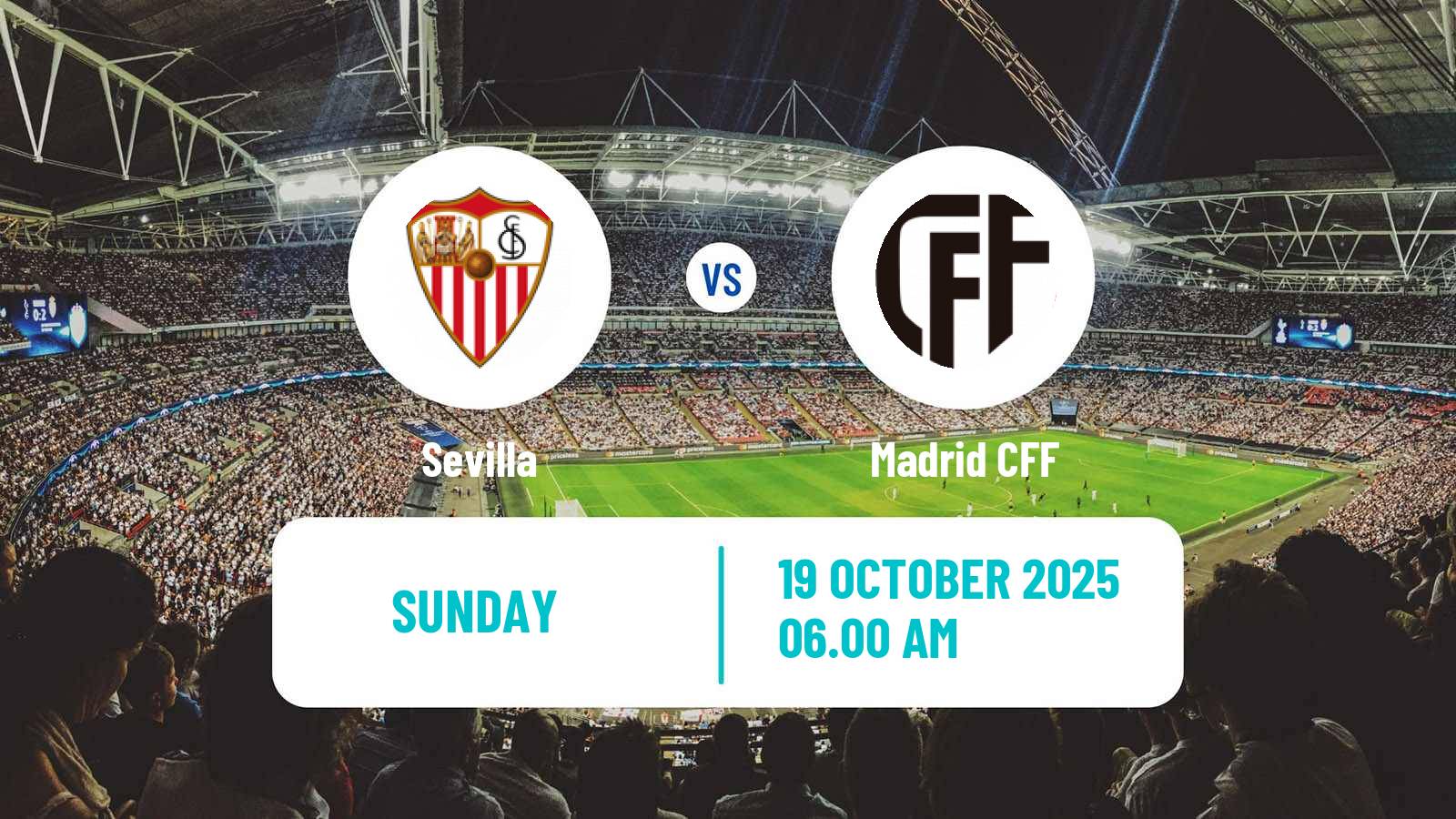 Soccer Spanish Primera División Women Sevilla - Madrid CFF