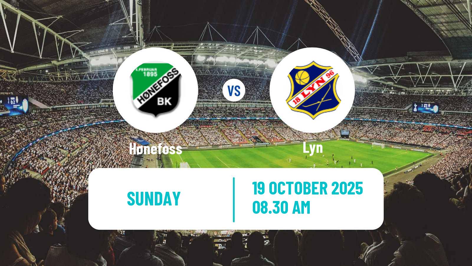 Soccer Norwegian Toppserien Women Hønefoss - Lyn