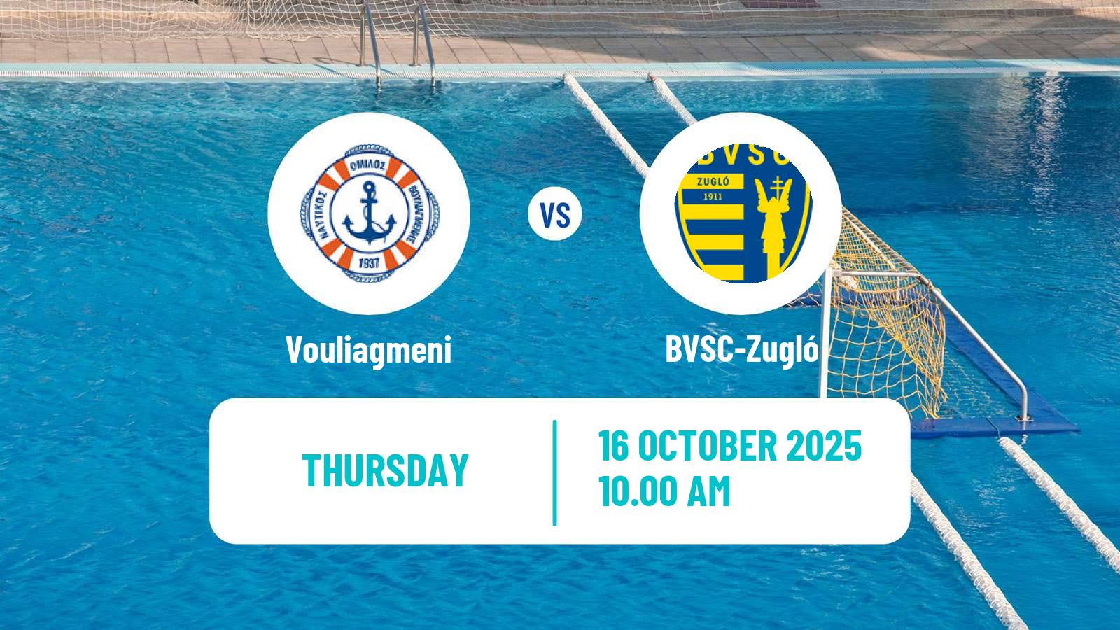 Water polo Euro Cup Water Polo Vouliagmeni - BVSC-Zugló