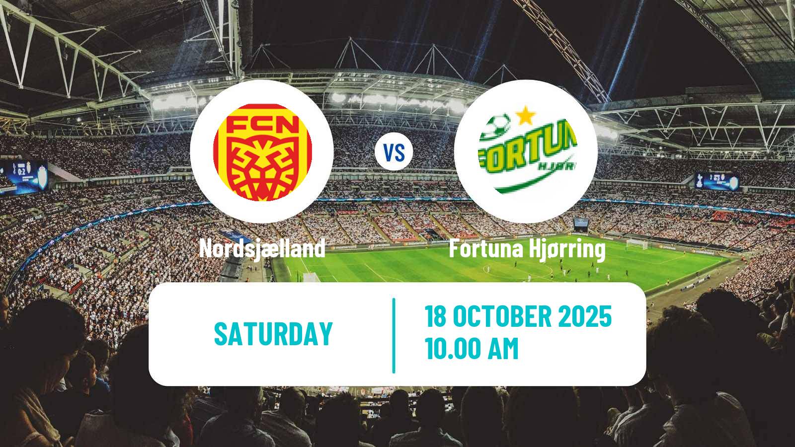 Soccer Danish Elitedivisionen Women Nordsjælland - Fortuna Hjørring