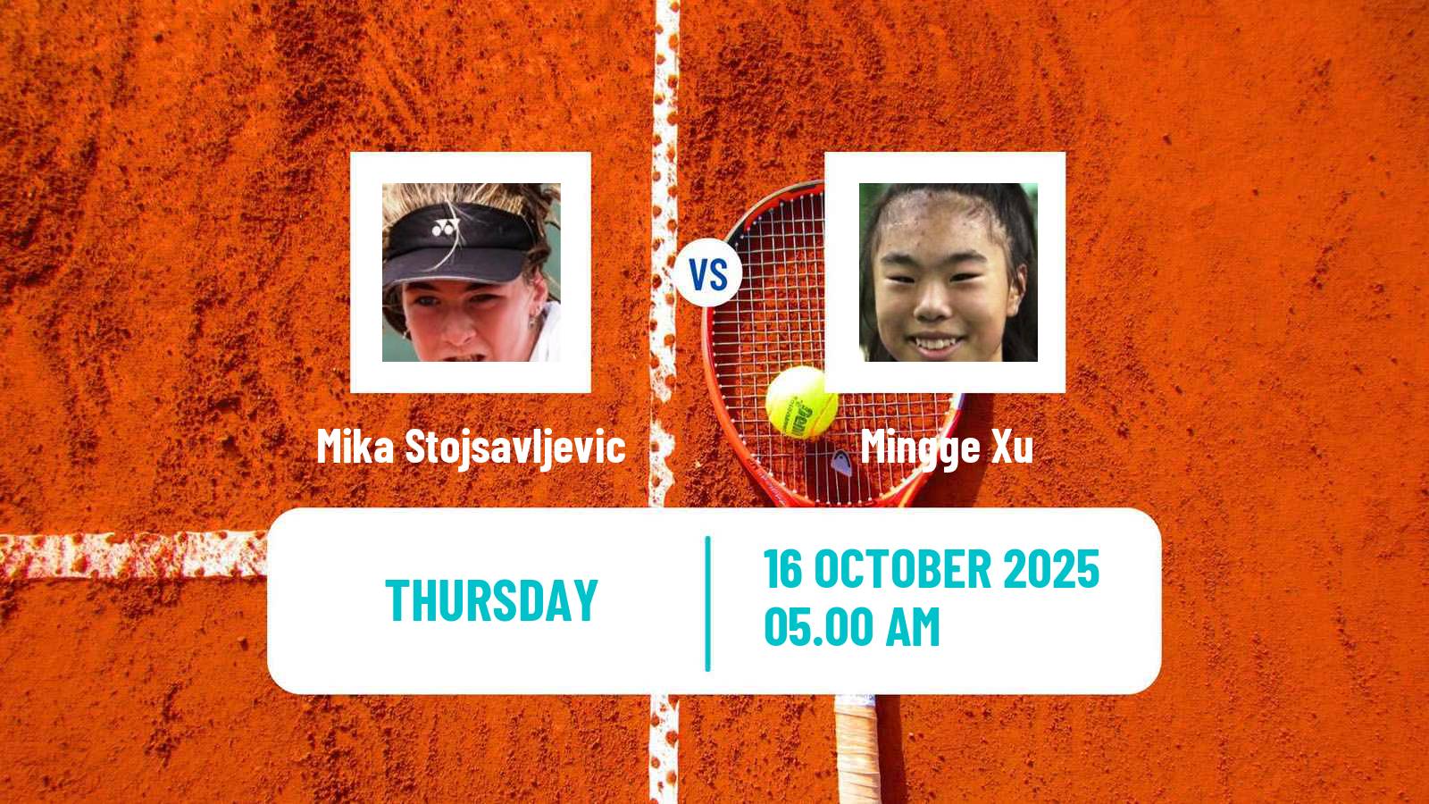 Tennis ITF W35 Birmingham Women Mika Stojsavljevic - Mingge Xu